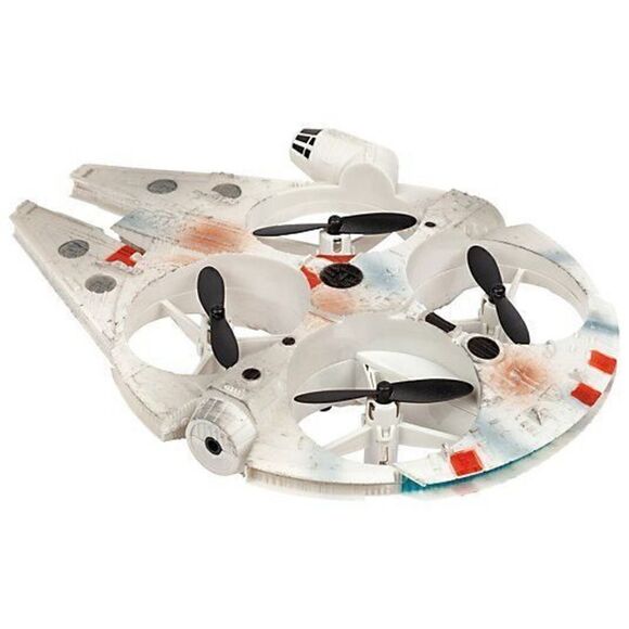 Star Wars Disney Millennium Falcon Motion Sensing Drone Quadcopter World Tech - Picture 6 of 12